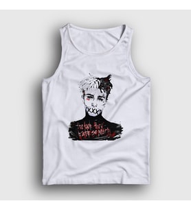 Presmono Unisex Beyaz Hate XXXTentacion Atlet 47919tt