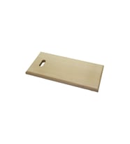 20X40CM   KALIN=2.5CM  AHŞAP KESİM PANOSU - ET TAHTASI  EL GEÇMELİ KULP (5343)