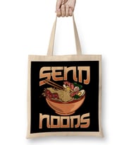 Send Noods Anime Gaming Pho Ramen Noodle Pun Bez Çanta Uzun Saplı