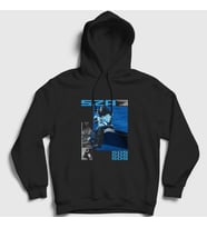 Presmono Unisex Siyah Sos Müzik Sza Kapüşonlu Sweatshirt 477761tt