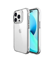 Apple iPhone 14 Pro Max Uyumlu Kılıf Zore Şeffaf Ultra İnce Airbag Tasarımlı Okka Kapak