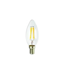 Cata CT-4066 4W Flamanlı Şeffaf Led Gün Işığı Buji Ampul (Günışığı)