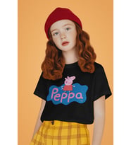 Peppa Pig Baskılı Unisex Çizgi Film Çocuk Tişört (1-12 Yaş)