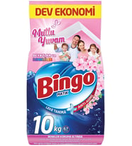 Bingo Toz Matik Çamaşır Deterjanı Mutlu Yuvam 10 Kg.