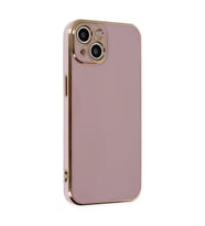 iPhone 14 Kılıf Volet Silikon - Mor