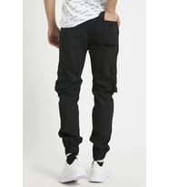 Erkek Slim Fit Kargo Cep Likralı Pantolon