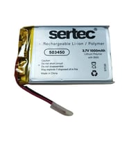 Sertec 503450 3.7V 1000 Mah Li-Polymer Pil (DEVRELI/1.5A)