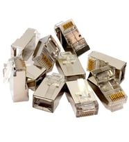 POWERMASTER PM-4426 METAL RJ45 CAT6 METAL UÇ 8P/8C SHIELD (100LÜ PAKET FİYATI)