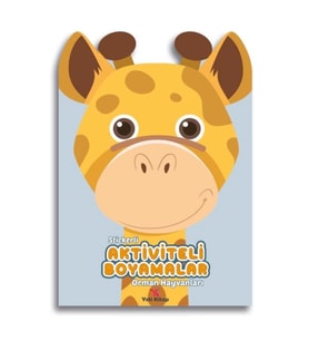 Stickerli Aktivite ve Boyamalar Orman Hayvanları