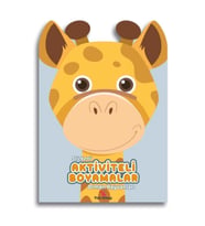 Stickerli Aktivite ve Boyamalar Orman Hayvanları