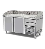 Empero EMP.160.80.01 Buzdolabı -tezgah Hamur Hazırlık Granit  -160x80x1020/1520