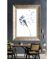 GÜMÜŞ ÇERÇEVELİ PASPARTULU TABLO C237