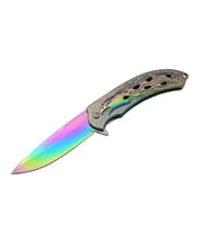 Kartal  Rainbowi Tk 21 Cm Kamp / Outdoor Çakı  - Yarı Otomatik, Kemerlikli, Kutulu
