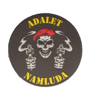 Adalet Namluda Arması 3D Plastik Tpu, Yeni Tip, Cırtlı, Standart Ölçü (Çok Renkli)