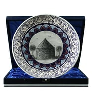 e38 EL İŞÇİLİĞİ ÇİNİ TABAK (KÜMBET) 25 cm - 6416