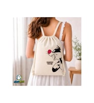 Looney Tunes Büzgülü Keten Çanta C174