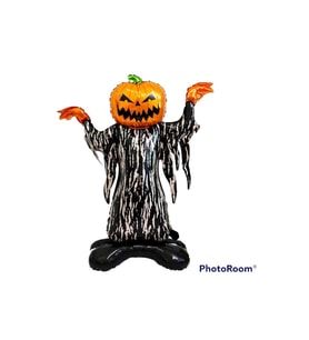 Ayaklı Korkunç Balkabağı HALLOWEEN Folyo Balon