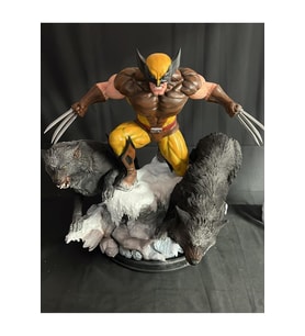 Marvel Wolverine Figür Wolverine Logan X-Men Büyük Boy 25CM