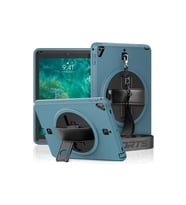 Apple iPad 5 Air 9.7 Kılıf Strap-C Otterbox Tablet Kapak - Mavi