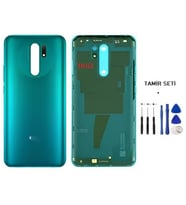 Xiaomi Redmi 9 FULL Kasa Arka Kapak Yan Tuş Takımı YEŞİL - TAMİR SETİ
