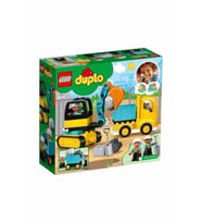 Lego Duplo Kamyon ve Paletli Kazıcı 10931 Oyuncakları Oyun Seti (Karışık)