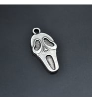 Scream - Çığlık Kolye Ucu - Antik Gümüş Kaplama - Kod:96