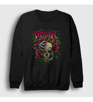 Presmono Unisex Siyah Ivy Bullet For My Valentine Sweatshirt 23251tt