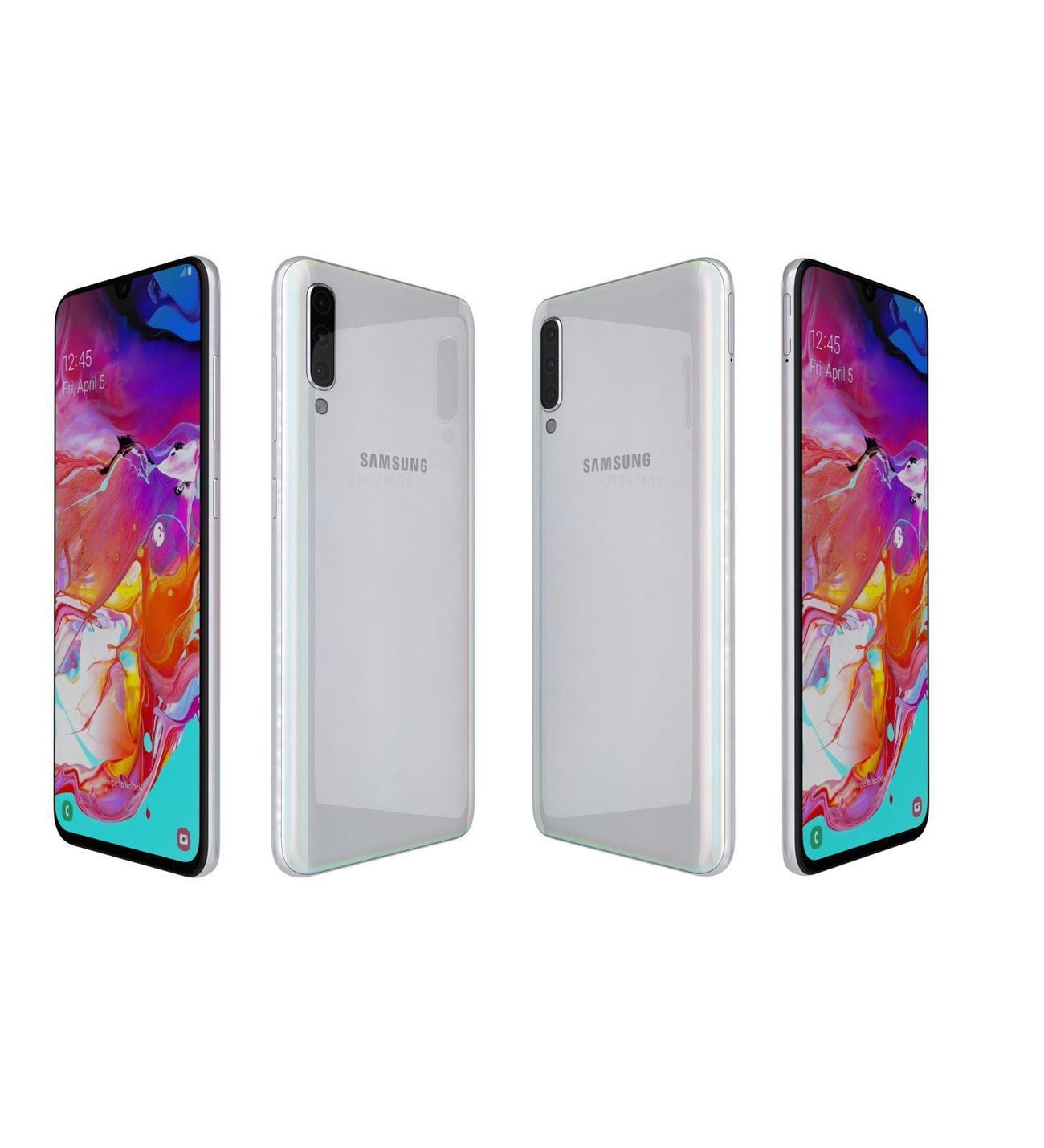 Samsung Galaxy A70 BEYAZ 128 GB 6 GB RAM Yenilenmiş Ürün Sıfır