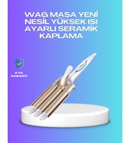 Hızlı Isınan Şarjlı Saç Kıvırıcı Maşa - Lisinya