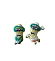 Odaburada Terlik Süsü-Terlik Tokası Golf Oynayan Minion 2'li Set