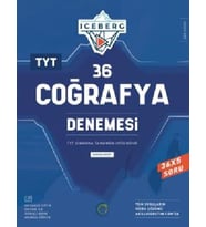 Okyanus Yayınları Tyt Coğrafya Iceberg 36 Denemesi