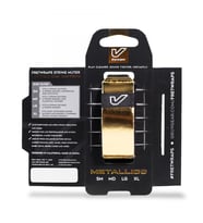 Gruv Gear FW1-GLD-SM FretWrap Metals Gold (Small) Altın (Gold) Renk, 4 Telli Bas ve 6 Telli Gitar Uyumlu, Tel Susturucu Bandı
