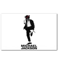 Cakatablo Michael Jackson Beyaz Arkaplan MDF Tablo