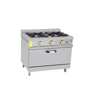 İnoxmaster 2'li Kuzine Fırınlı Ce Belgeli Gaz/lpg 100x60x85 Cm