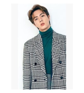 Bts Kim Seok Jin Dünya Çapında Yakışıklı Tablo Ahşap Poster Dekoratif Kod395