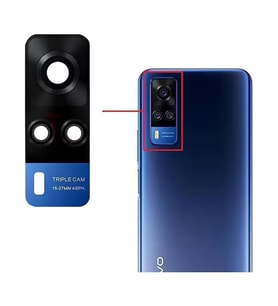 Vivo Y51 2020 Ile Uyumlu Kamera Camı Mavi V2030 V2031