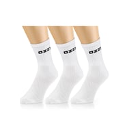 3 Çift Uzun Konçlu Tenis Spor Çorabı Beyaz Paket
