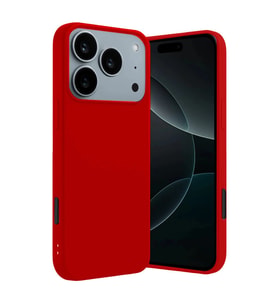 Apple İphone 17 Pro First Silikon - Kırmızı