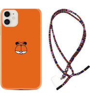 Apple iPhone 11 12 13 Mini Kılıf Boyun Asklı Rasta Silikon Garfi 1733