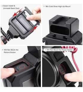 System5 Ulanzi G8-5 Gopro Hero 8 Vlog Case Metal Çerçeve (Çok Renkli)