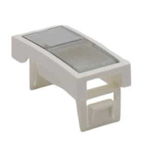 FACE PLATE 22,5 X 45 (10'LU PAKET) (Beyaz)