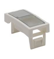 FACE PLATE 22,5 X 45 (10'LU PAKET) (Beyaz)