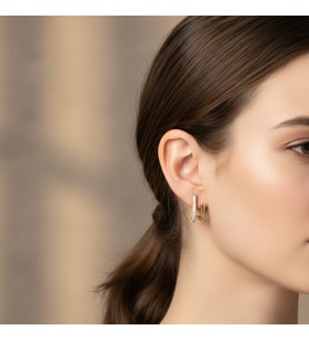 STİL İNCİSİ/XUPING JEWELRY AURA ZİRKON TAŞLI KÜPE