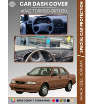 NİSSAN SUNNY (1990-1995) Torpido Örtüsü Ön Panel Koruma Tam Uyum UV Koruma Kaymaz Kolay Montaj