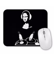 DJ Mona Lisa Mouse Pad