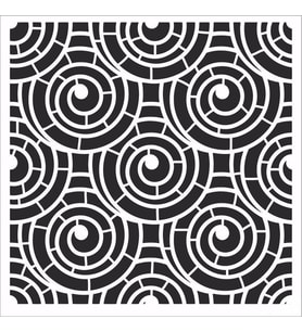 HD172 Home Dekor Stencil 45x45