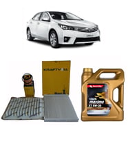 2013-2019 TOYOTA COROLLA 1.33 1.6 BENZİNLİ MOTORLAR İÇİN YAĞ BAKIM SETİ PETROL OFİSİ 5W 30