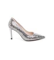 İnce Topuk Kadın Stiletto (Platin)