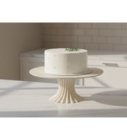 Modern Dekoratif Pasta Standı ve Sunum Tepsisi