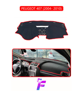 PEUGEOT 407 (2004-2010) Uyumlu Torpido Örtüsü Yansıma Önleyici Tam Koruma Kolay Montaj H87